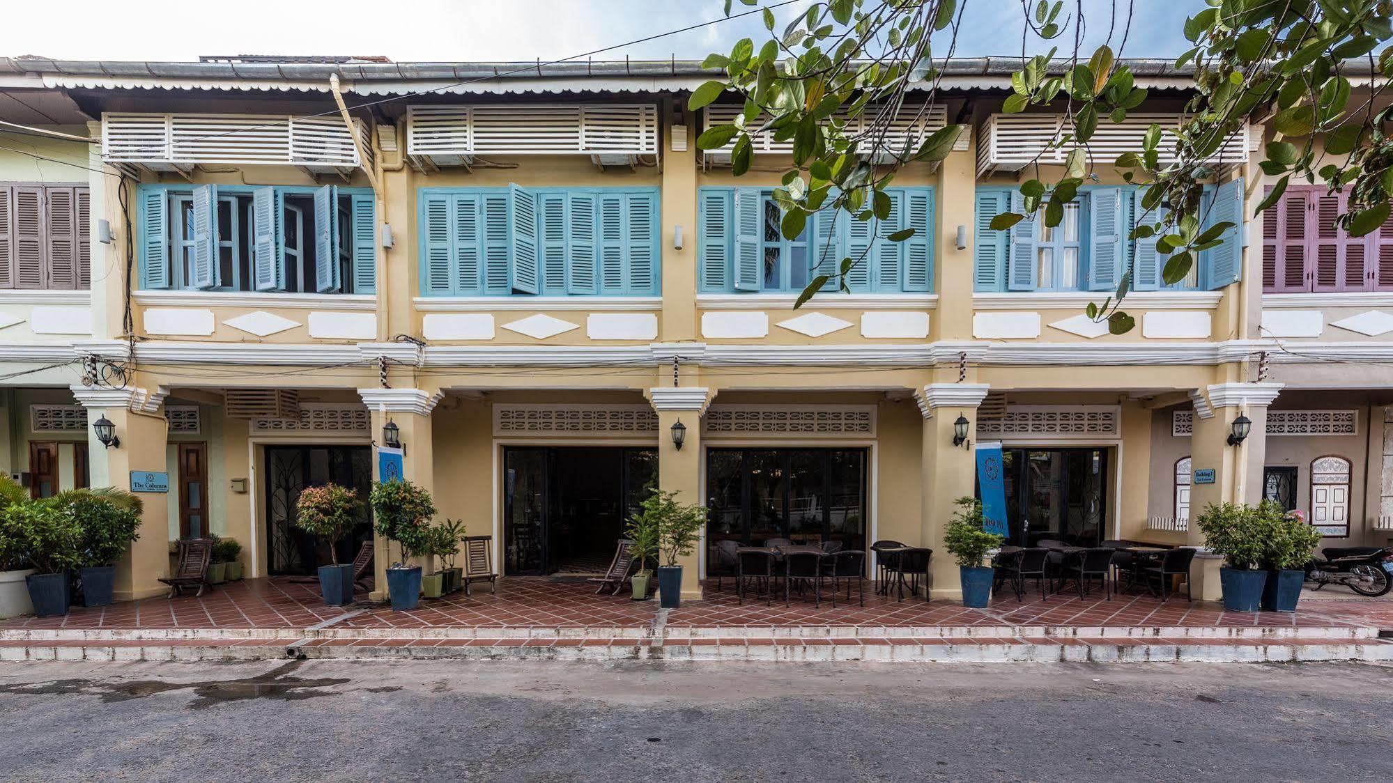 The Columns Hotel Kampot Kültér fotó